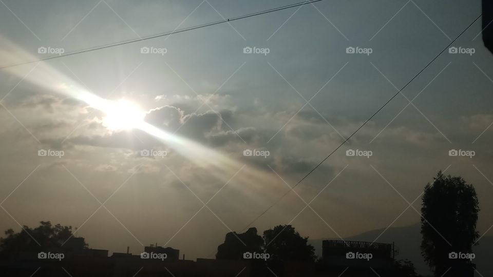 This click is sunset on the evening