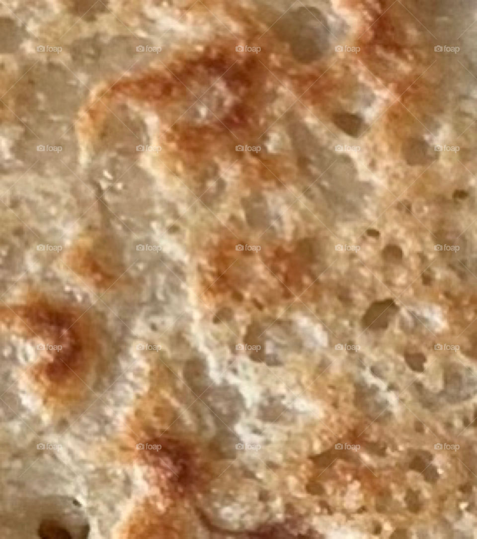 Oatcake close up