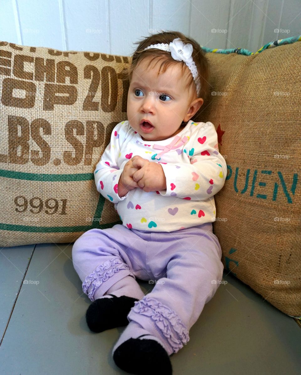 Coffeehouse Baby. In the 4 months she's been alive, this little trooper has been to more scrumptious places around the PNW!