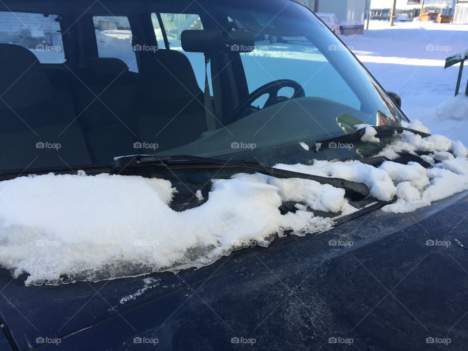 Winter Travel windshield whippers