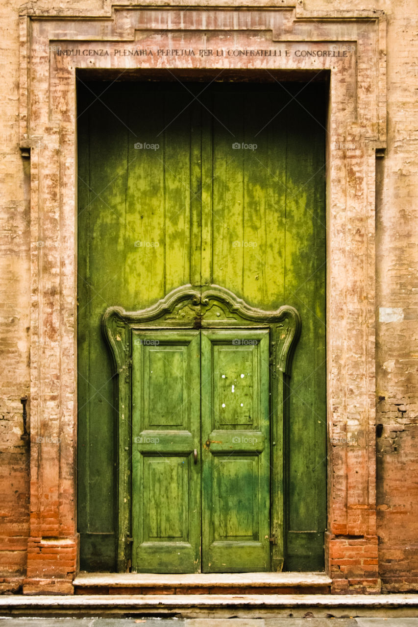 doorway in wall