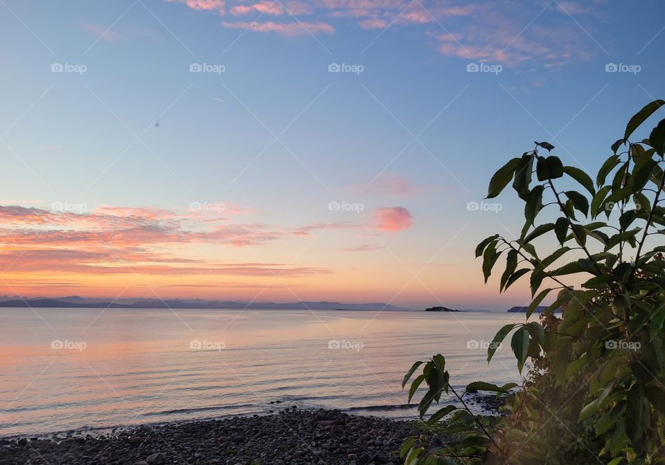 Beach Sunrise in Courtenay