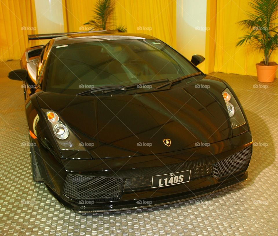 Black Lamborghini. Black Lamborghini 