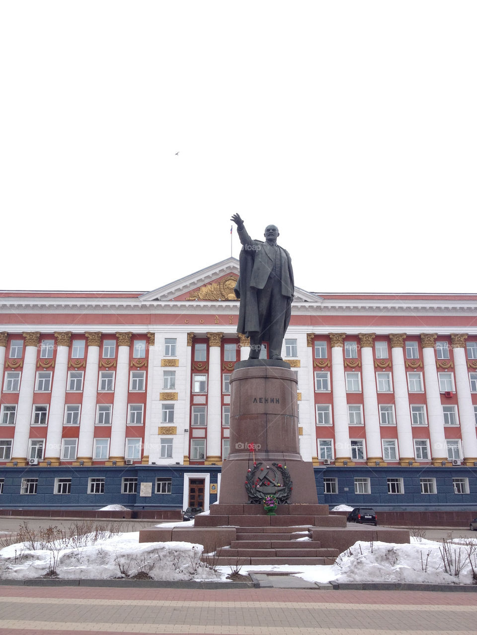 statue russia soviet lenin by penguincody