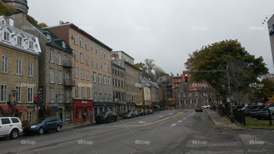 Street, Road, City, House, Building