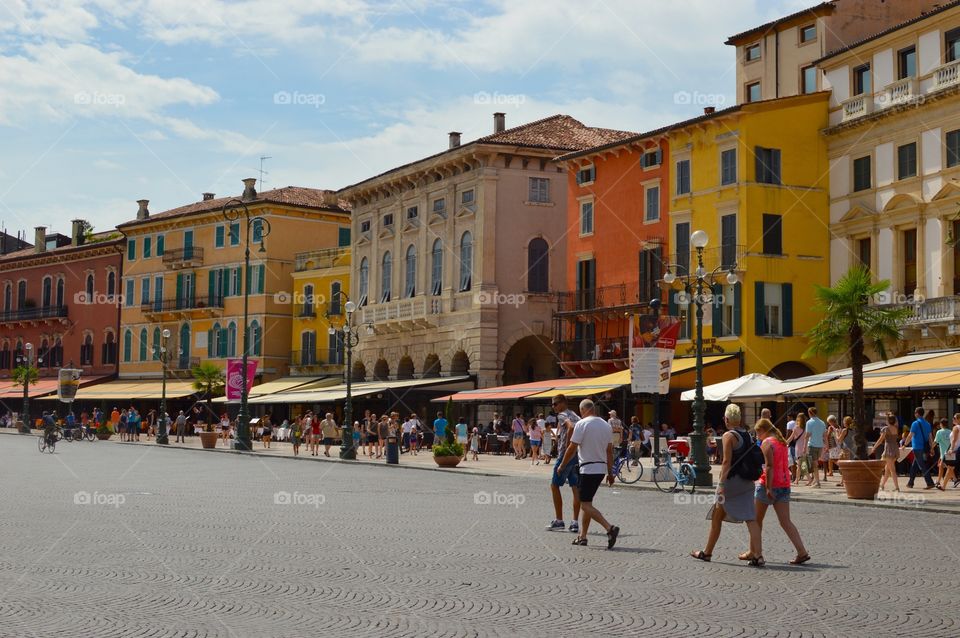 Verona Piazza bra 