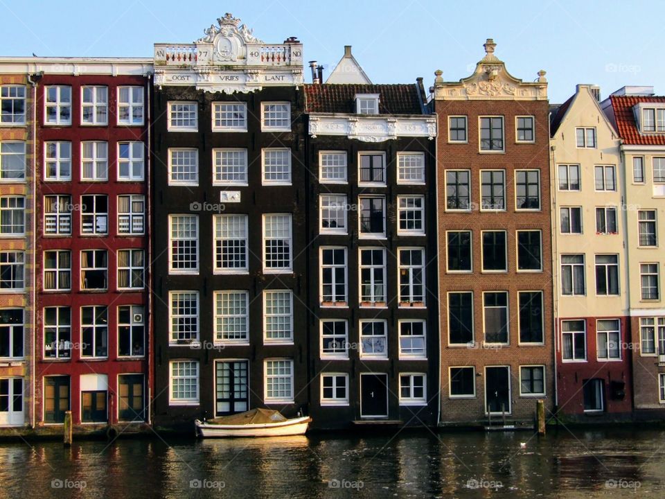 Regal canal houses, Amsterdam 