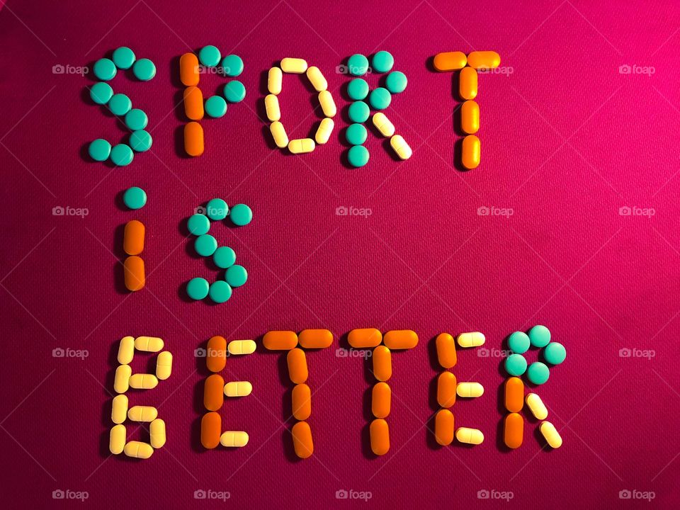 Sport is better than pills