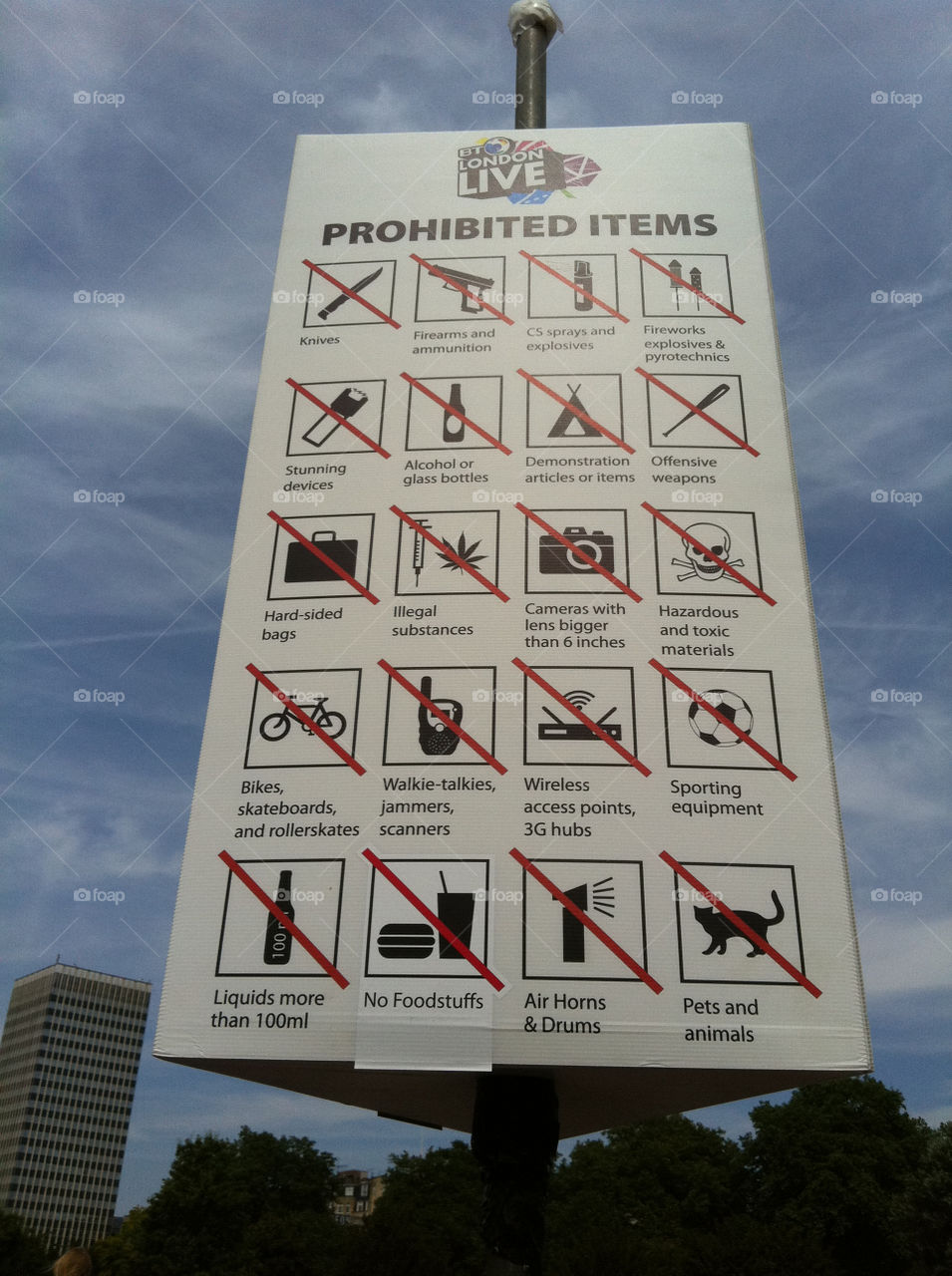 london security prohibited items by jeanello