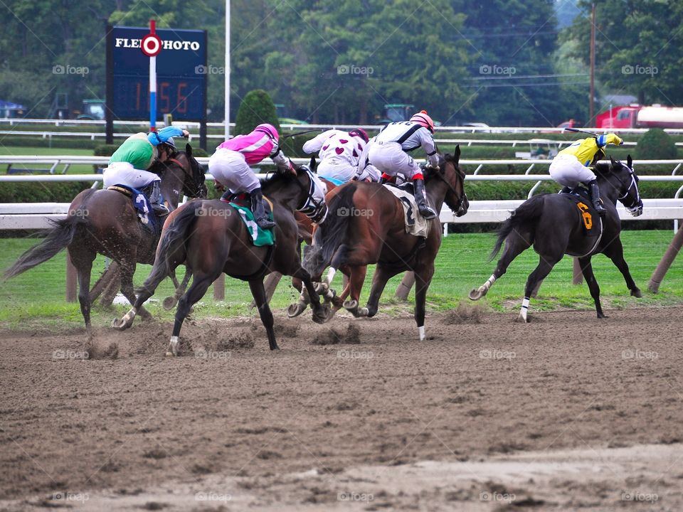 Racing from Saratoga. Racing from Saratoga with the nation's top horses and jockeys competing for that elite title of being the best. 