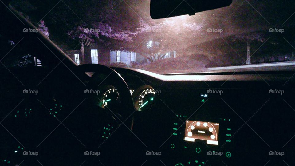Many Colors Of Winter Travel HUD Display