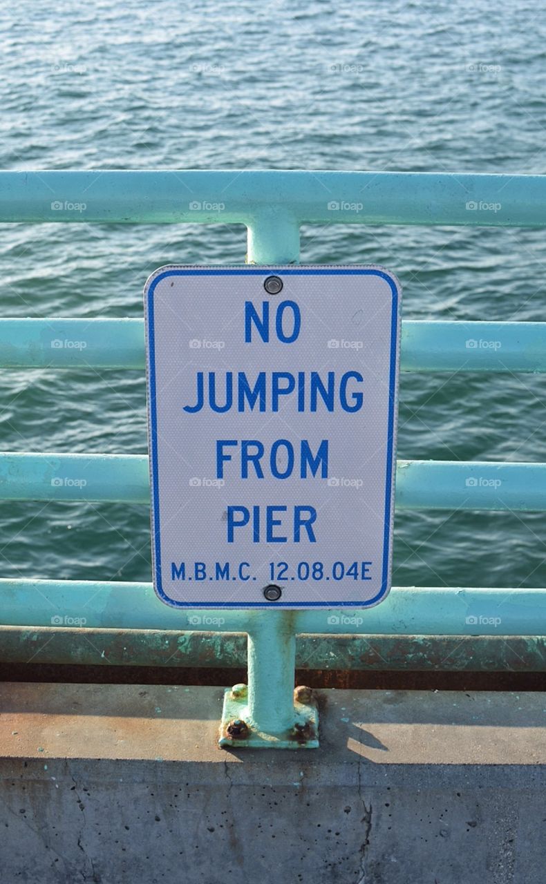 No jumping!