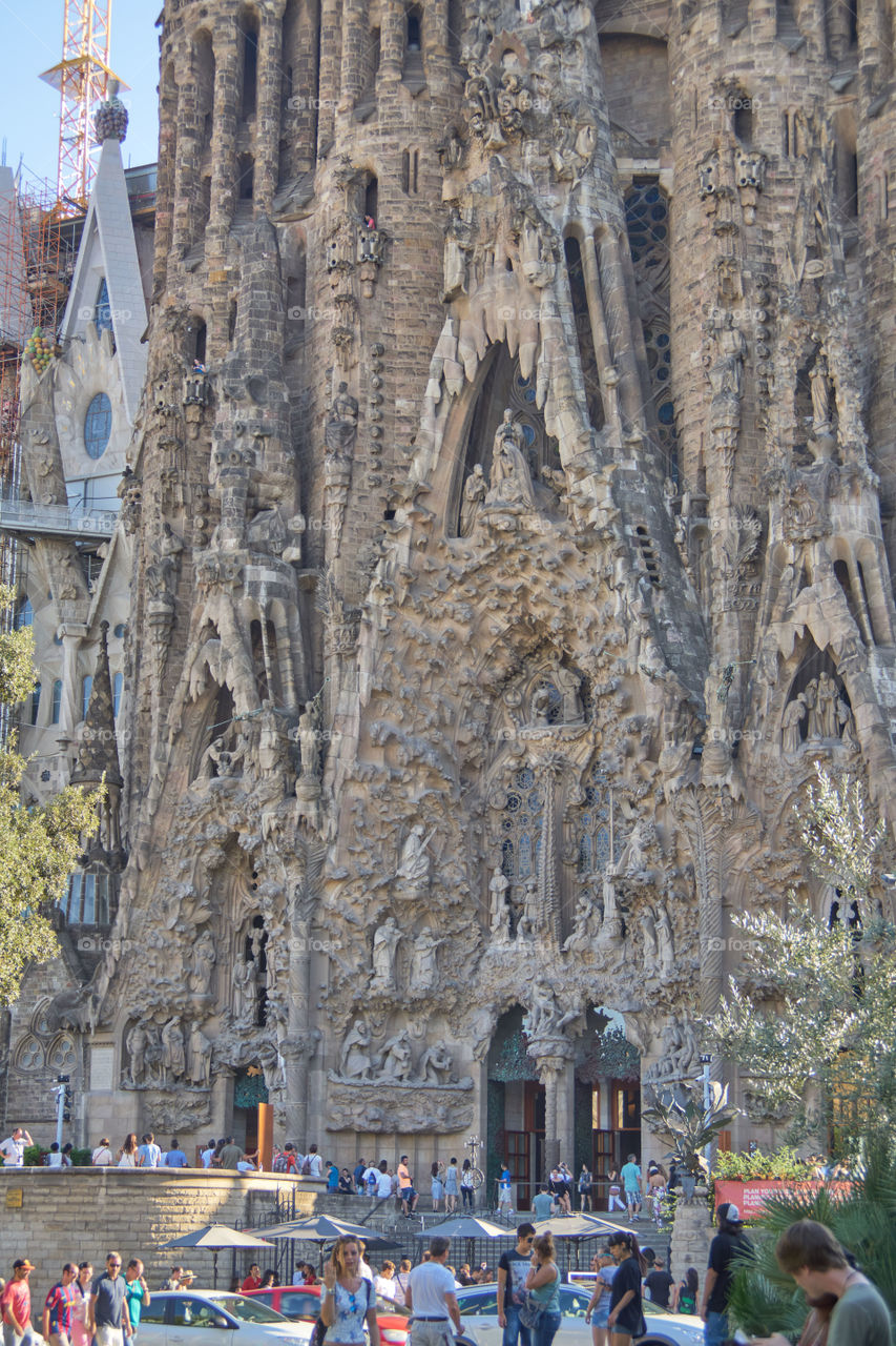 Sagrada Familia. Fachada