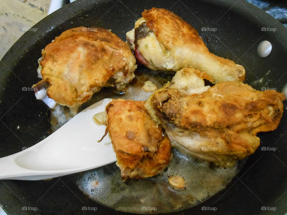 Frying Chicken