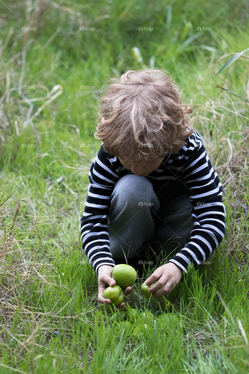 my favourite snack are green apples