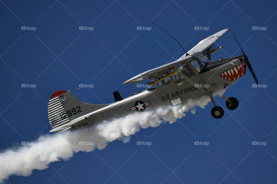 Exhibición aerea-Aerial display