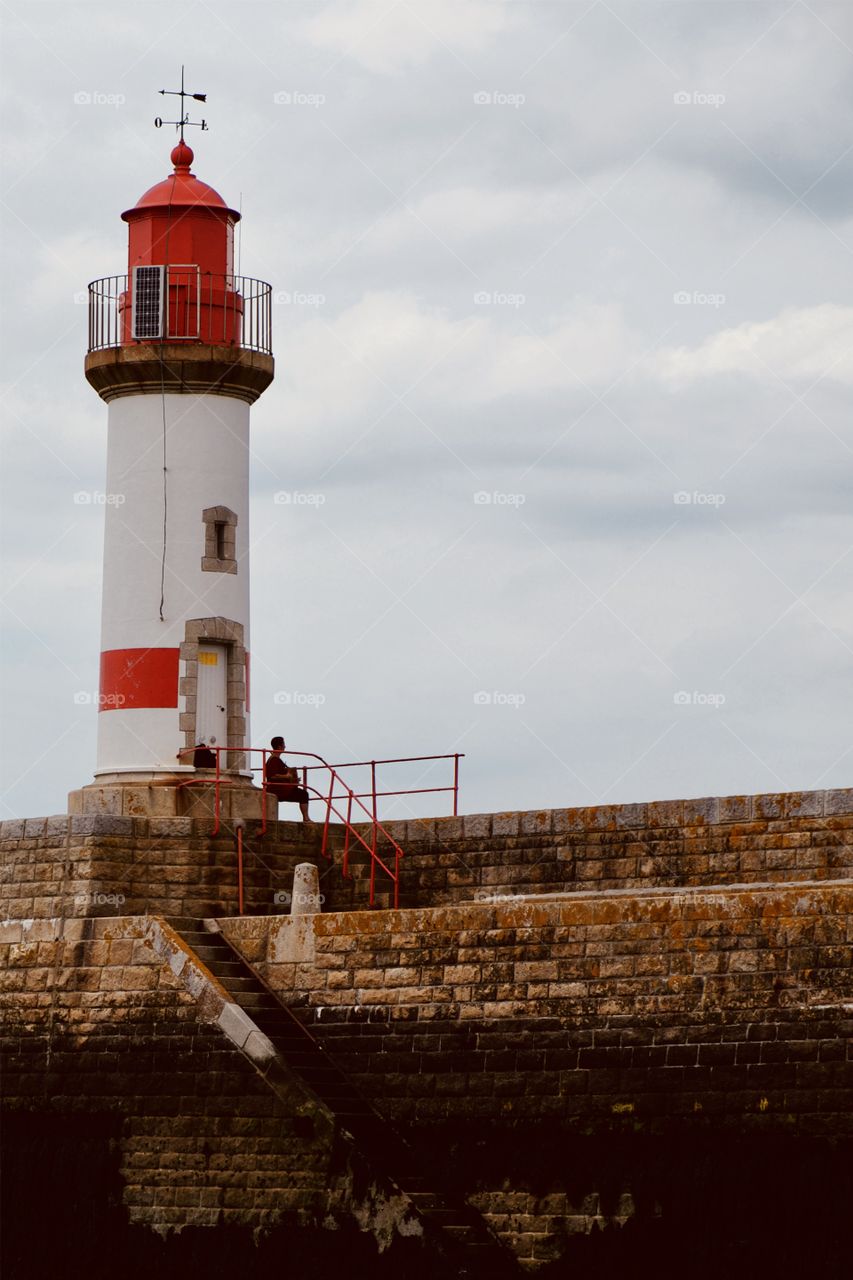 Evening Lighthouse, Ile des Groix