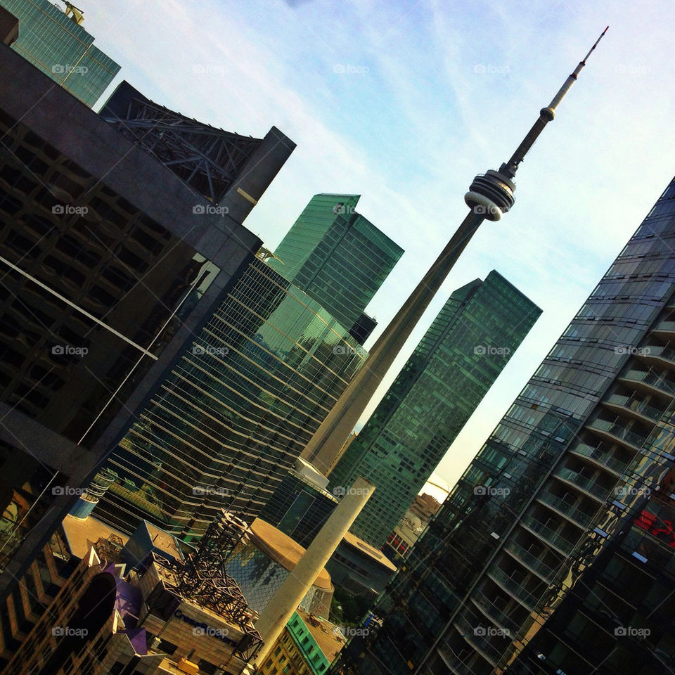 skyscraper canada tower toronto by bogmol