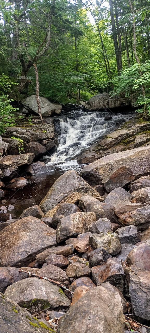 Mountain Stream Waterfall