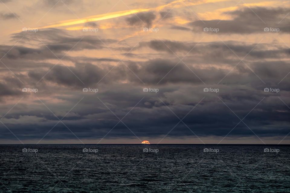 Dawn in the Baltic Sea