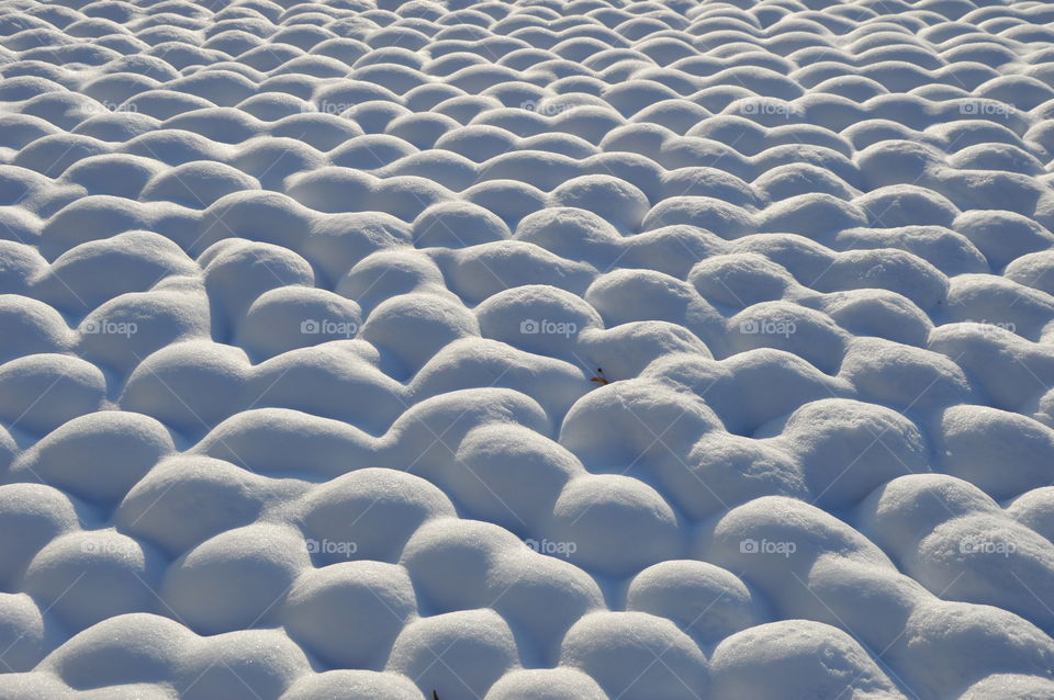 Snow shapes