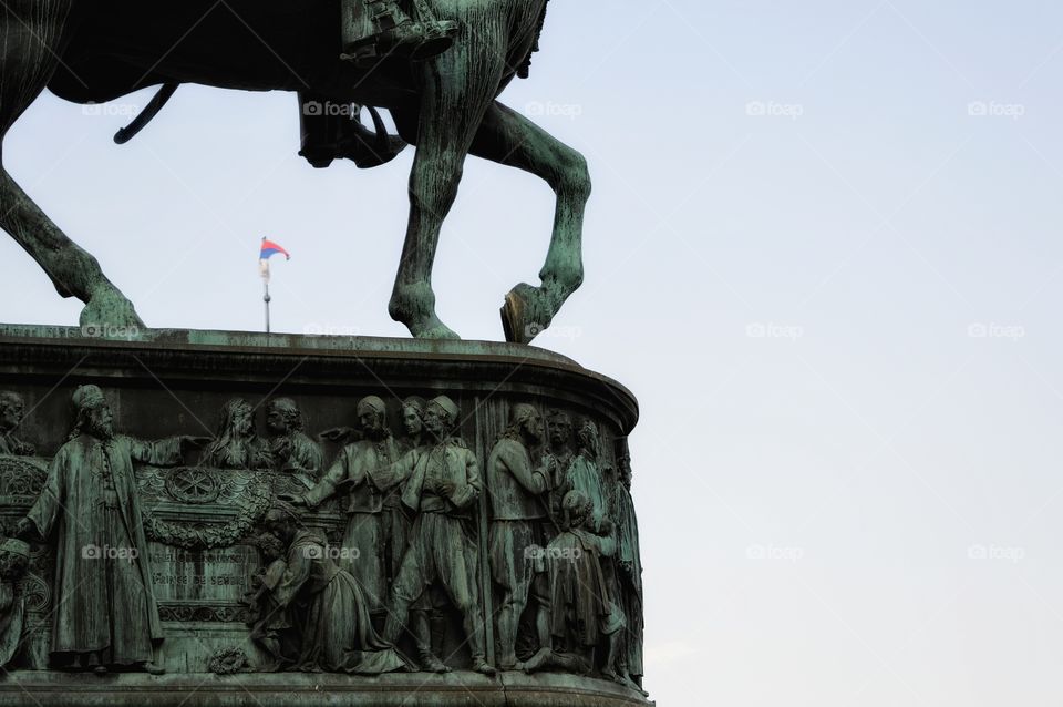 Sculpture, Statue, Cavalry, Travel, No Person