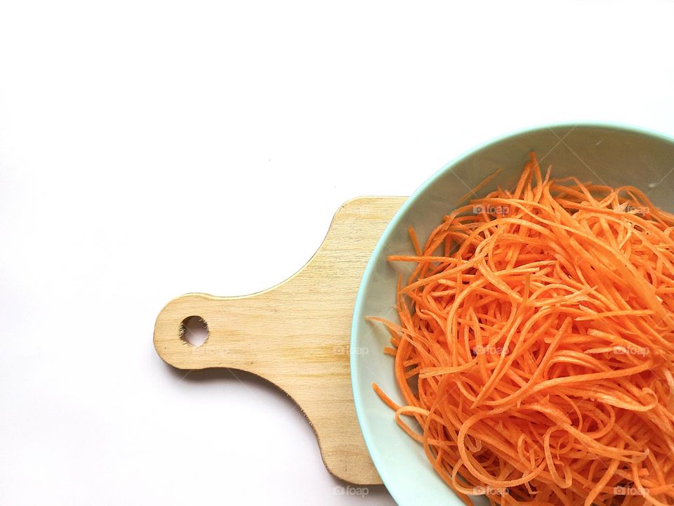 Korean carrot salad