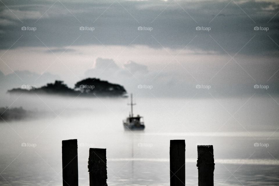 Boat in the Fog