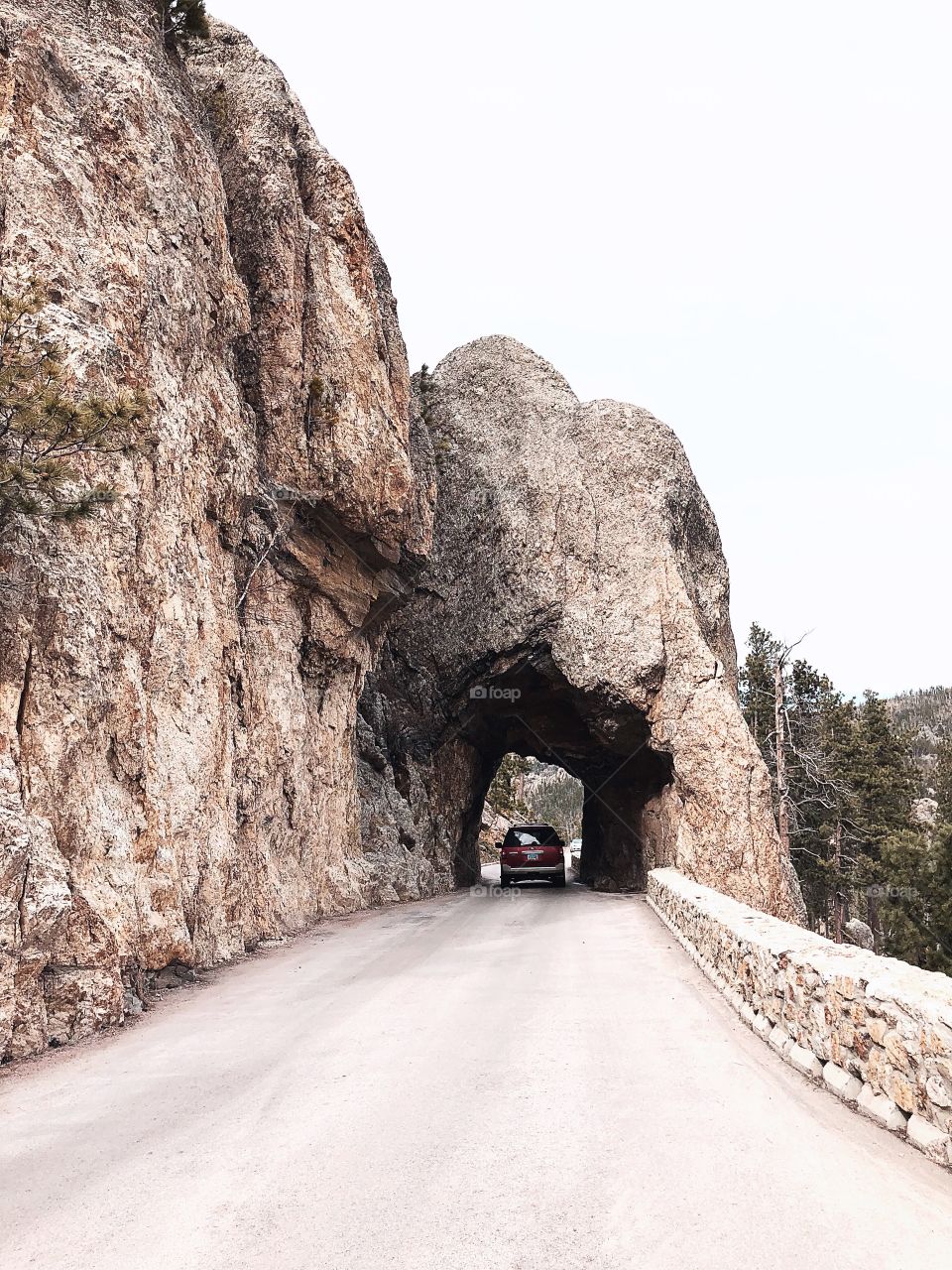hood tunnel, in Black Hills