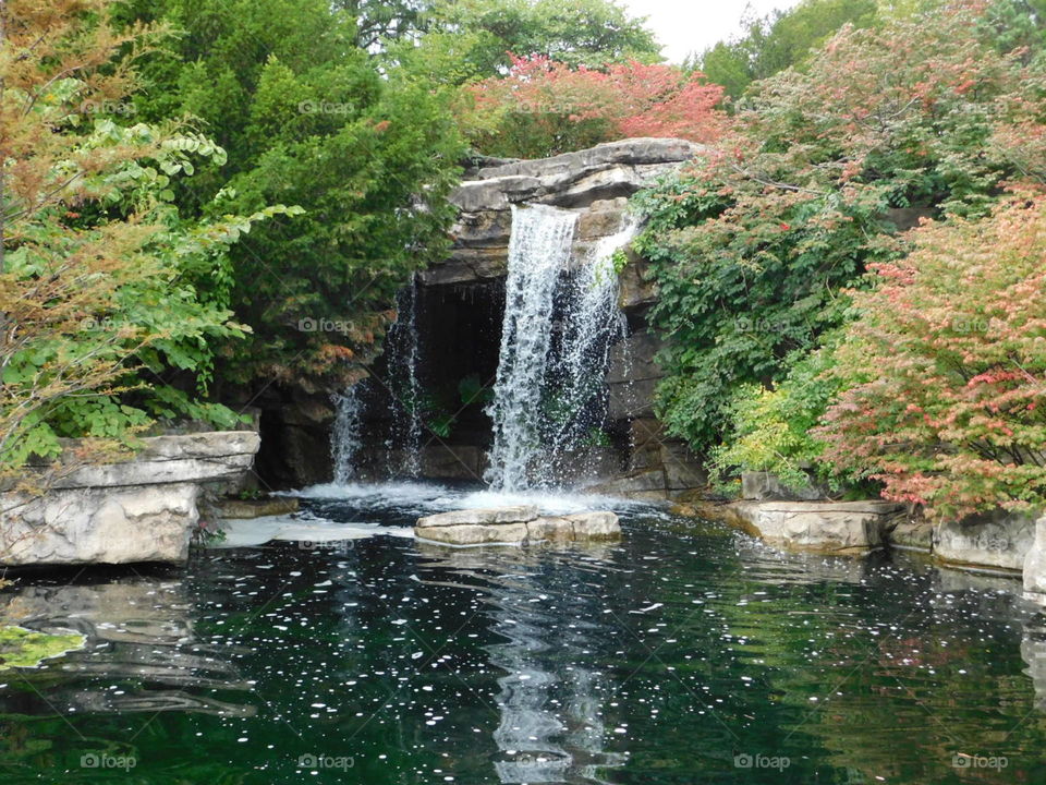 Autumn Waterfall