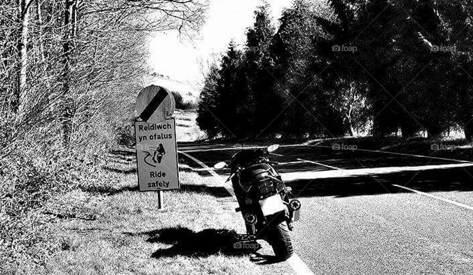 motorcycling in Wales