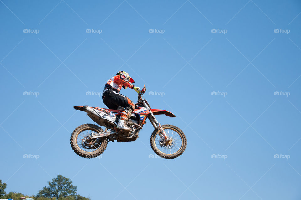 Motorcycle jump