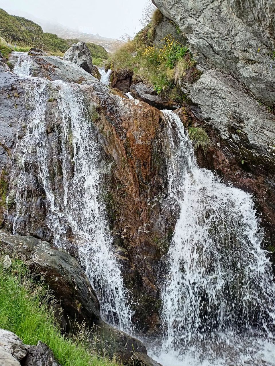 Cascada en el Pirineo