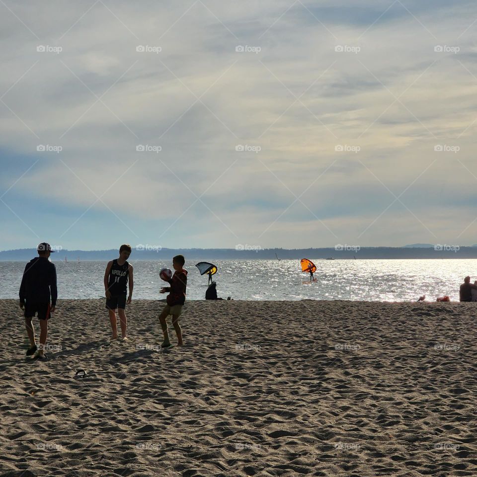 Beachside fun