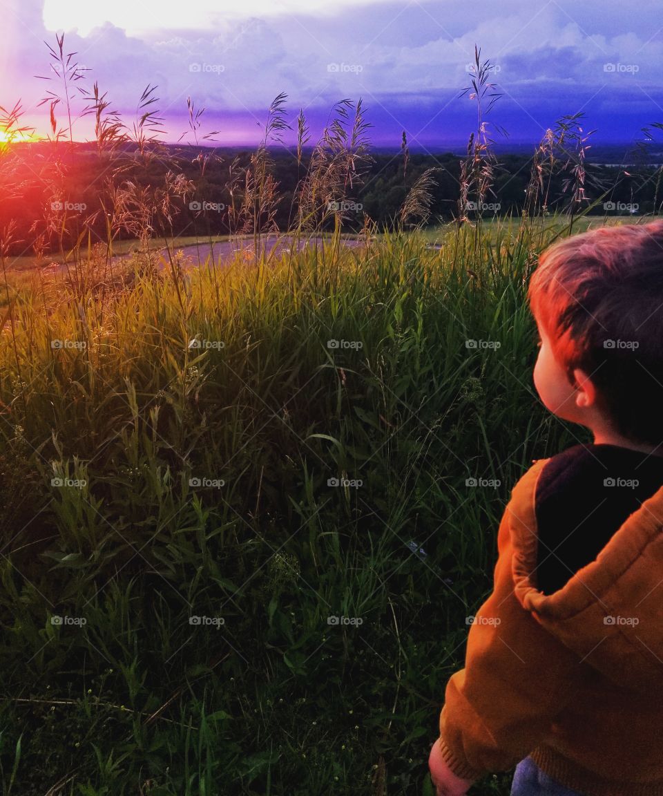 quick snap of my toddler during a walk near the cemetery my mother-in-law is buried in. she passed years ago but I could feel her here in this moment, admiring him, her first born grandson.