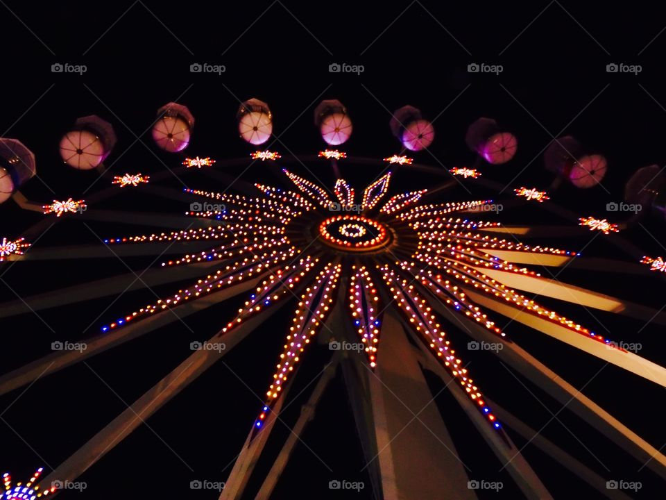 Giant wheel in the Amusement Park
