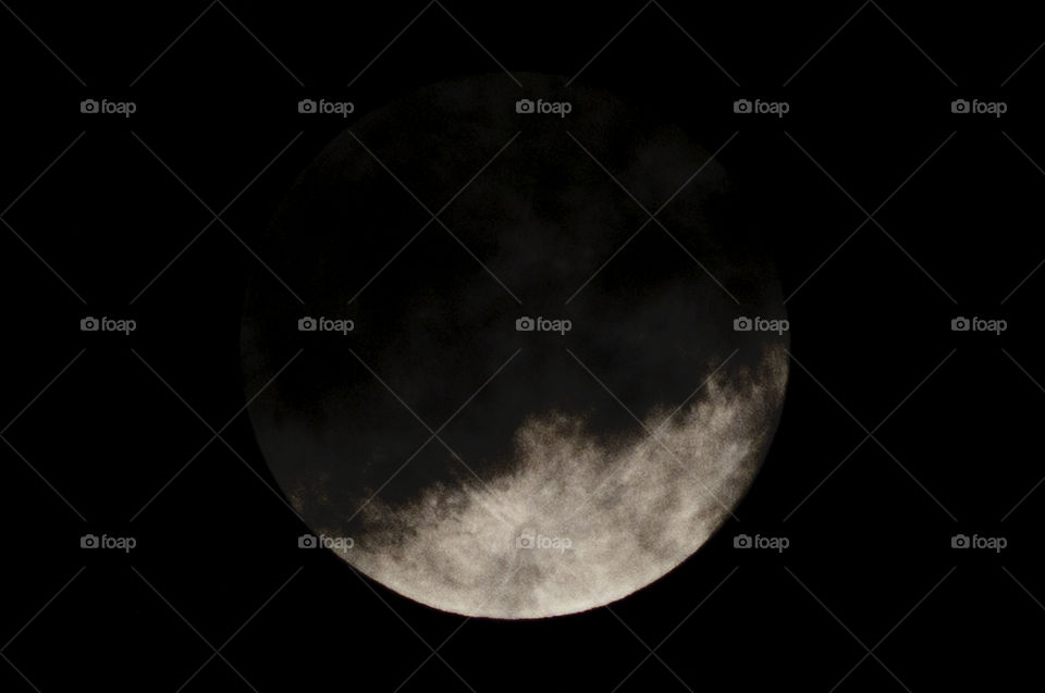 Cloud Eclipse in Italy