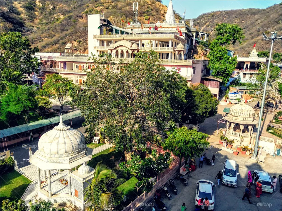 Indian temple Jaipur Rajasthan