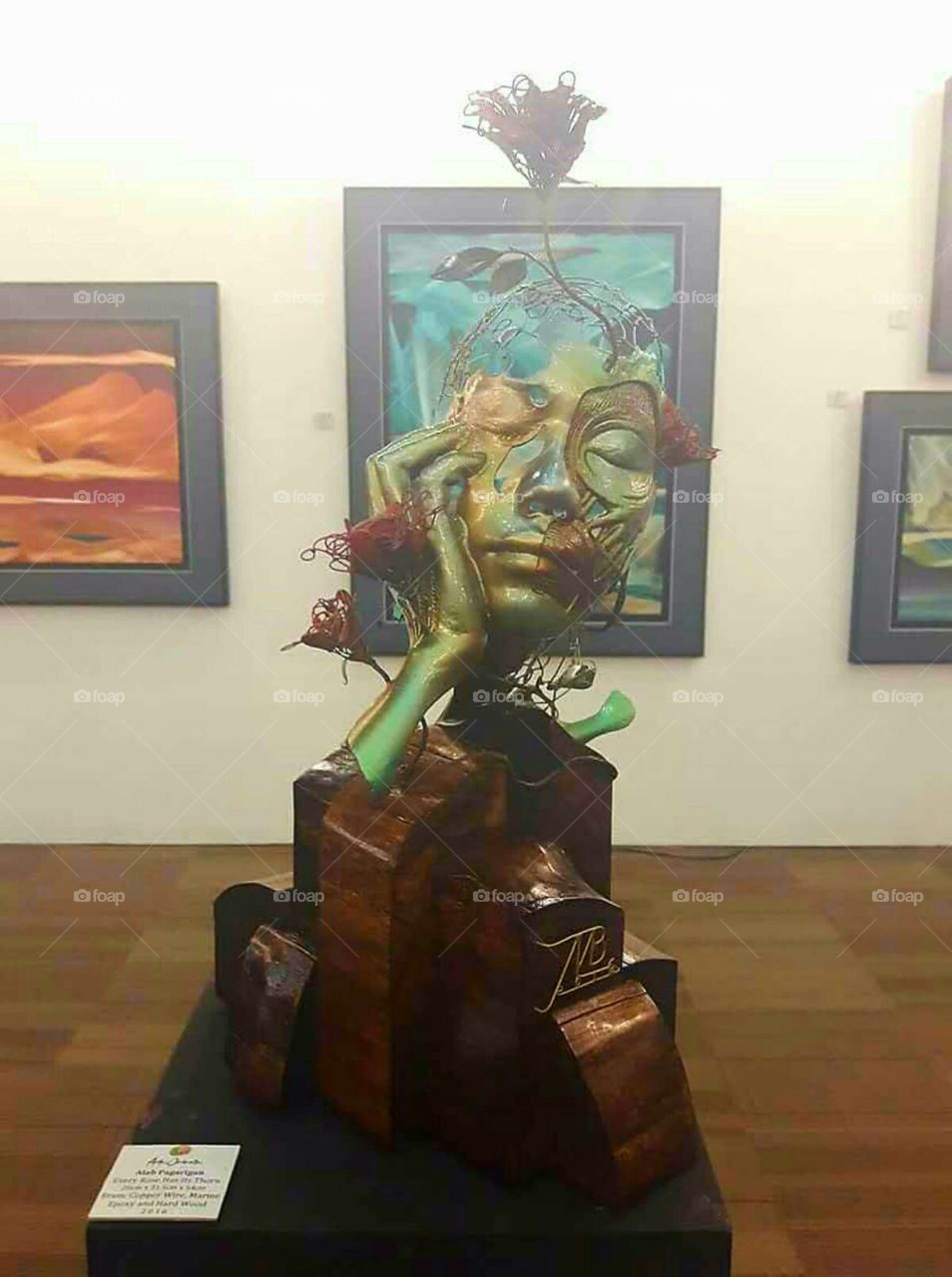 Art at an art museum, Philippines