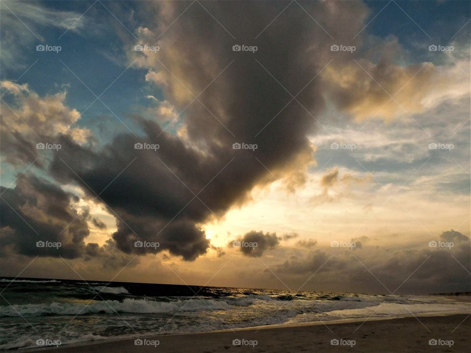 Storm Cloud at beach