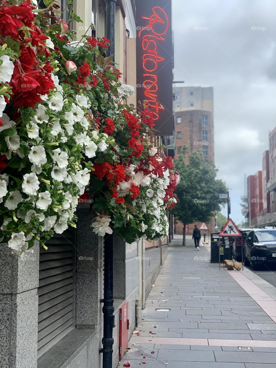 Flowers in the city
