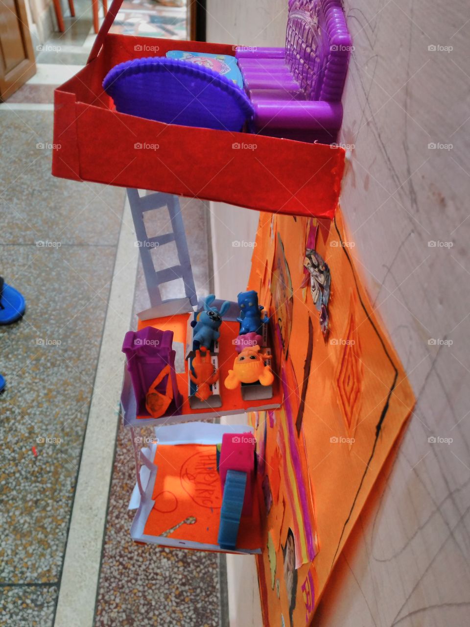 hanging doll-wall house