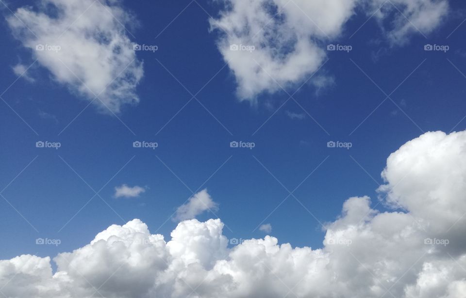 perfect sky with cloud