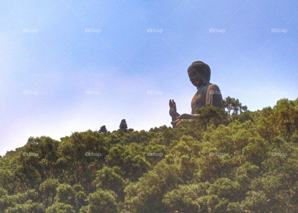 Big Buddha on Lantau island