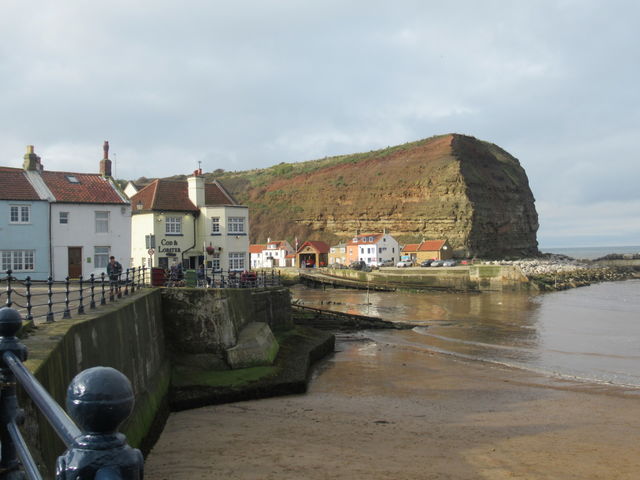 Staithes harbour north yorkshire