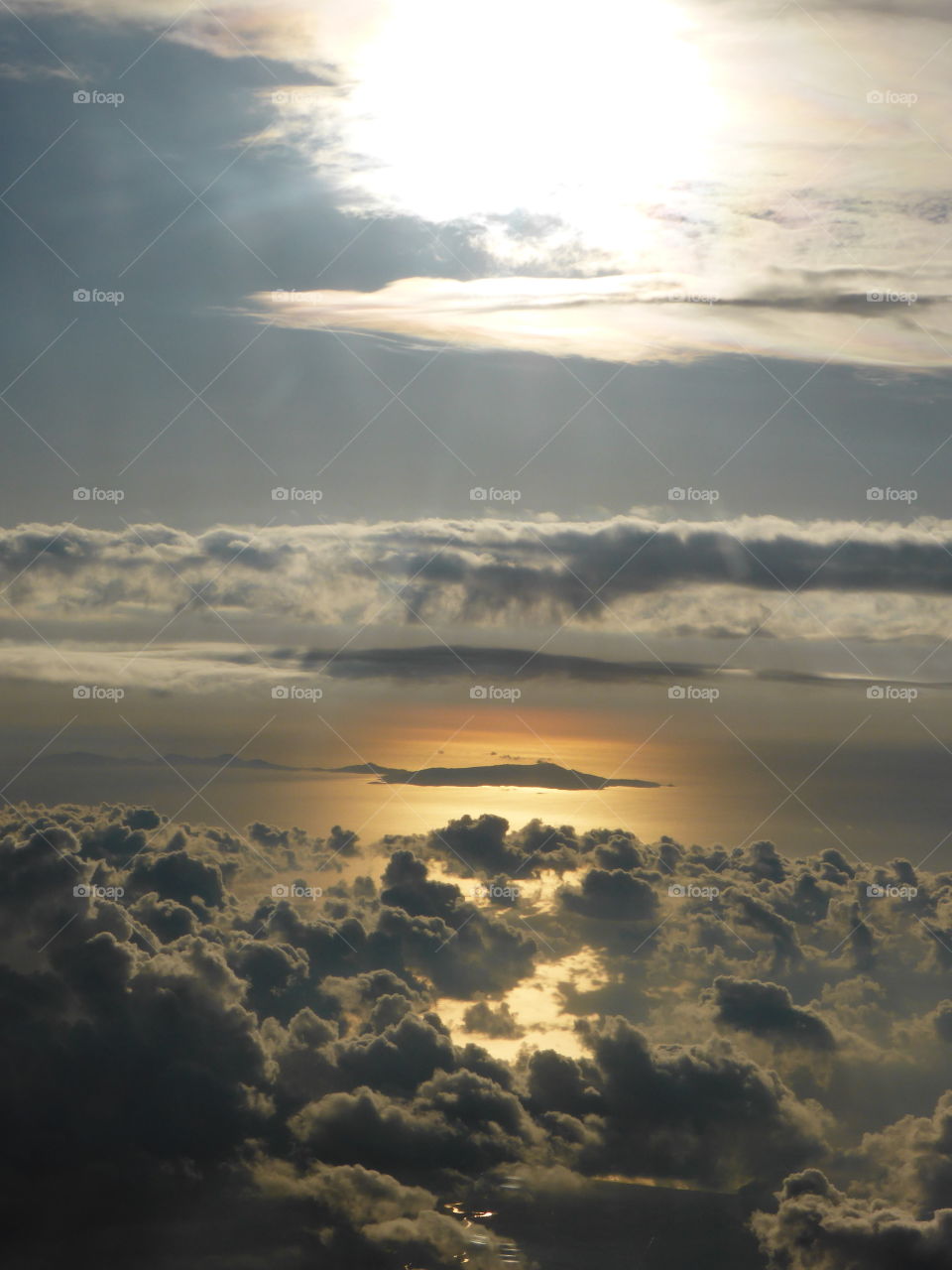 Clouds at sunset