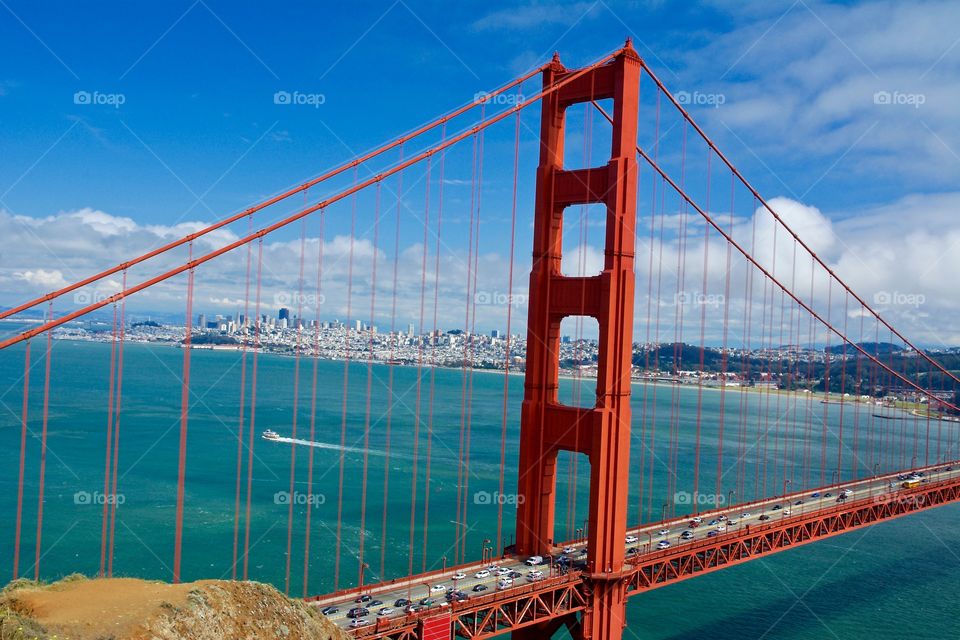 Golden Gate Bridge and San Francisco 