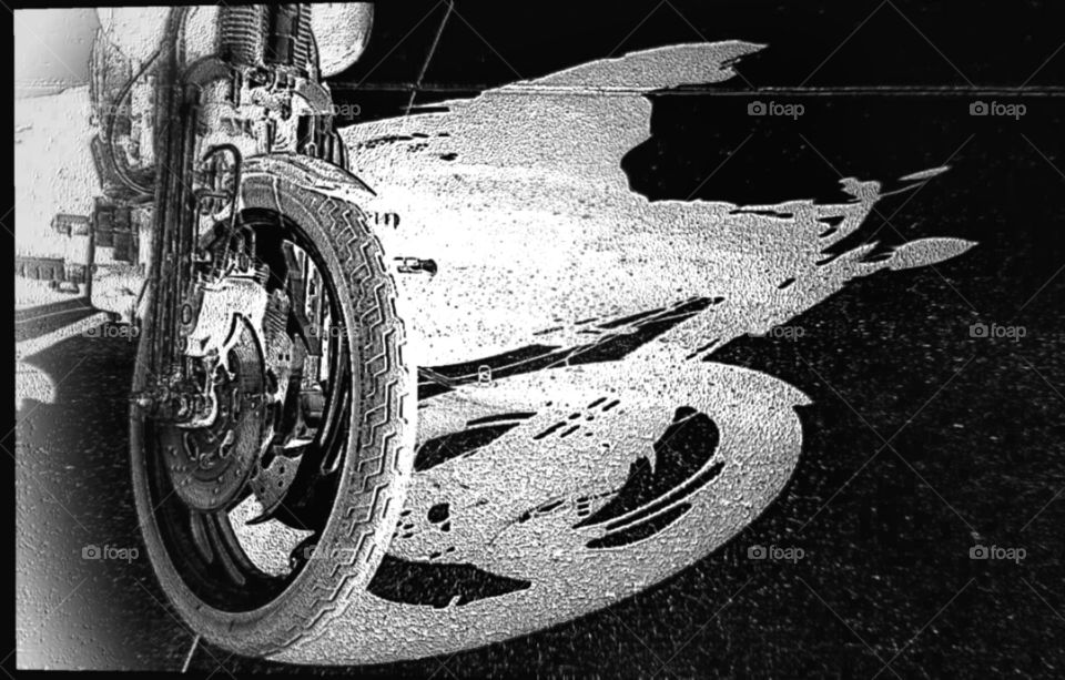 Harley-Davidson wheels shadow tires