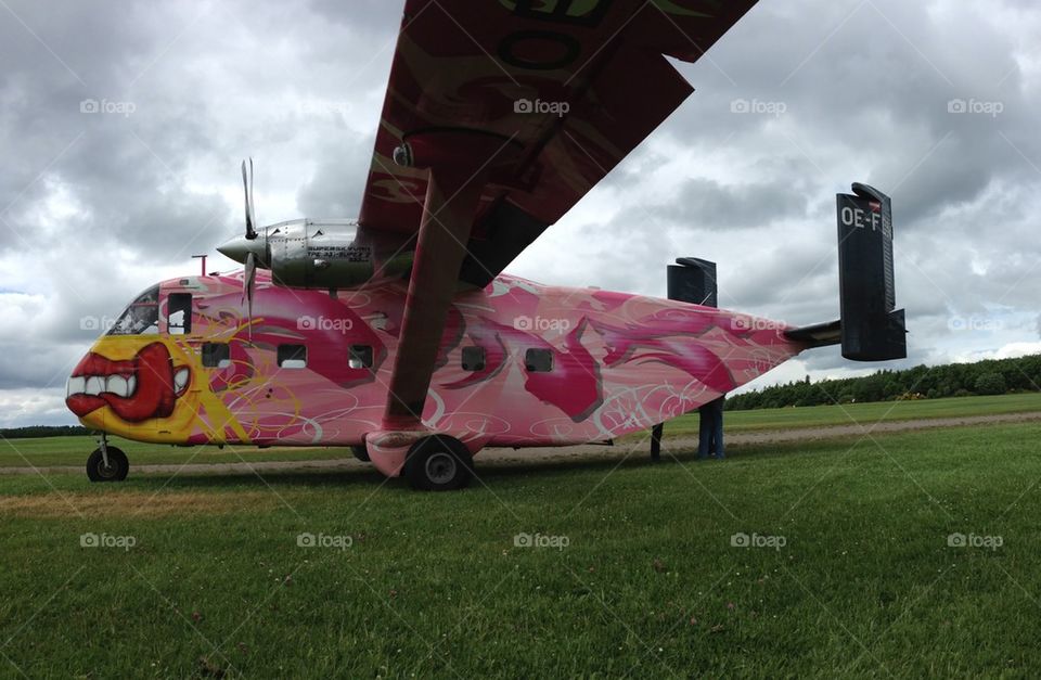 Short skyvan S.C. 7 Pink skyvan