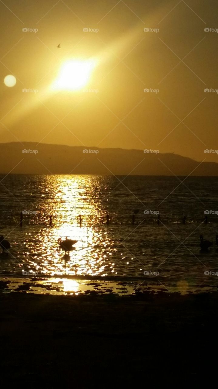 Sunset at Paracas